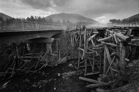 Мосты над ручьем Обрывистым, 2014.