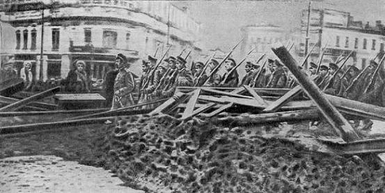 Юнкера на Арбатской площади. 27-28 октября 1917