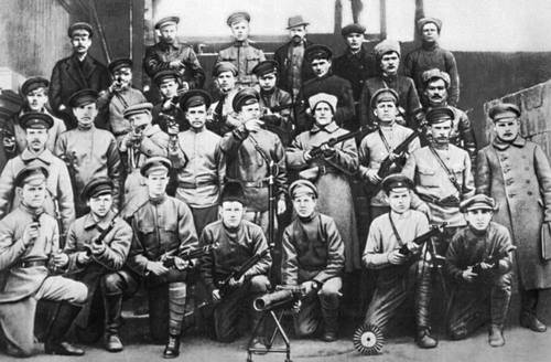 Красная Гвардия Николаевской железной дороги. Москва. 1917